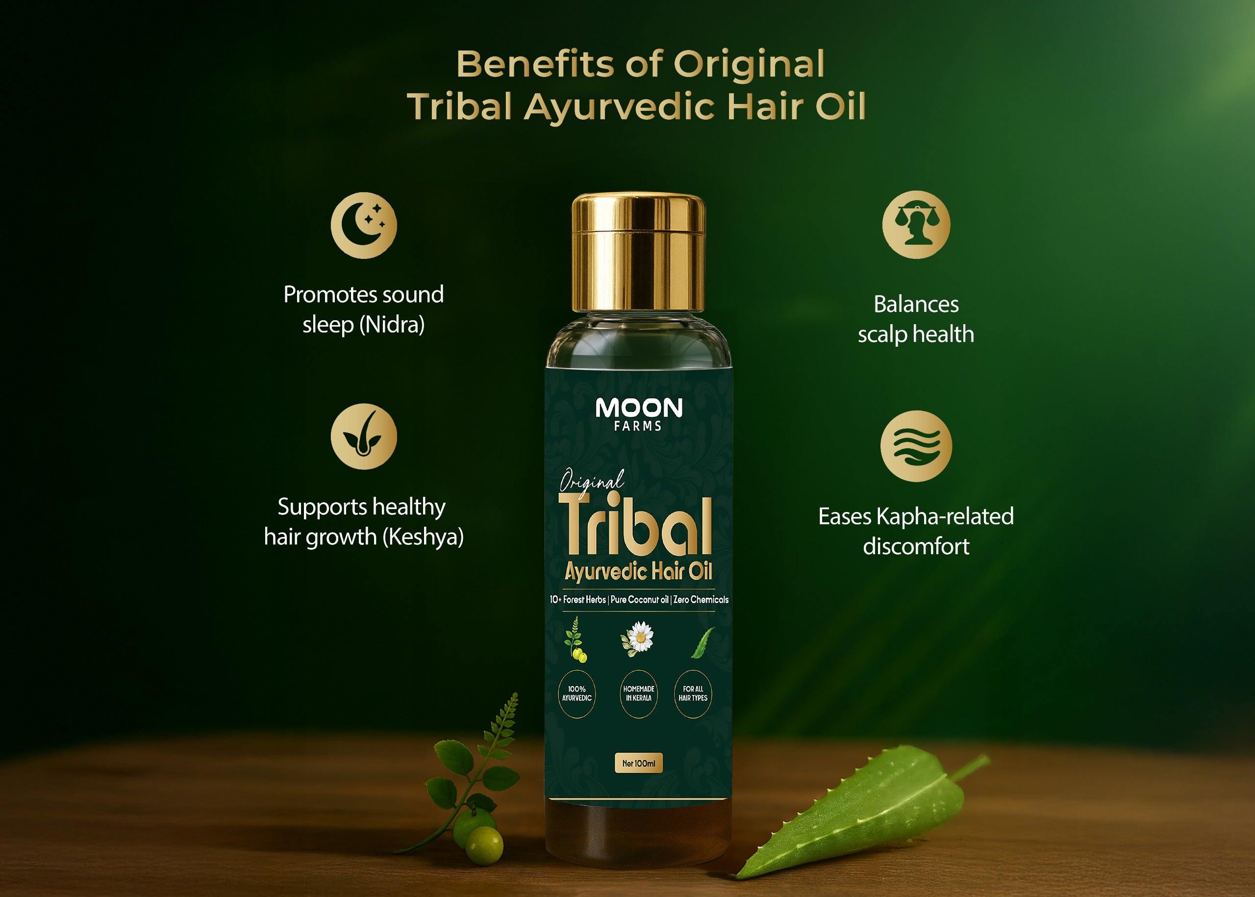Original Tribal Ayurvedic Hair Oil - 100ml