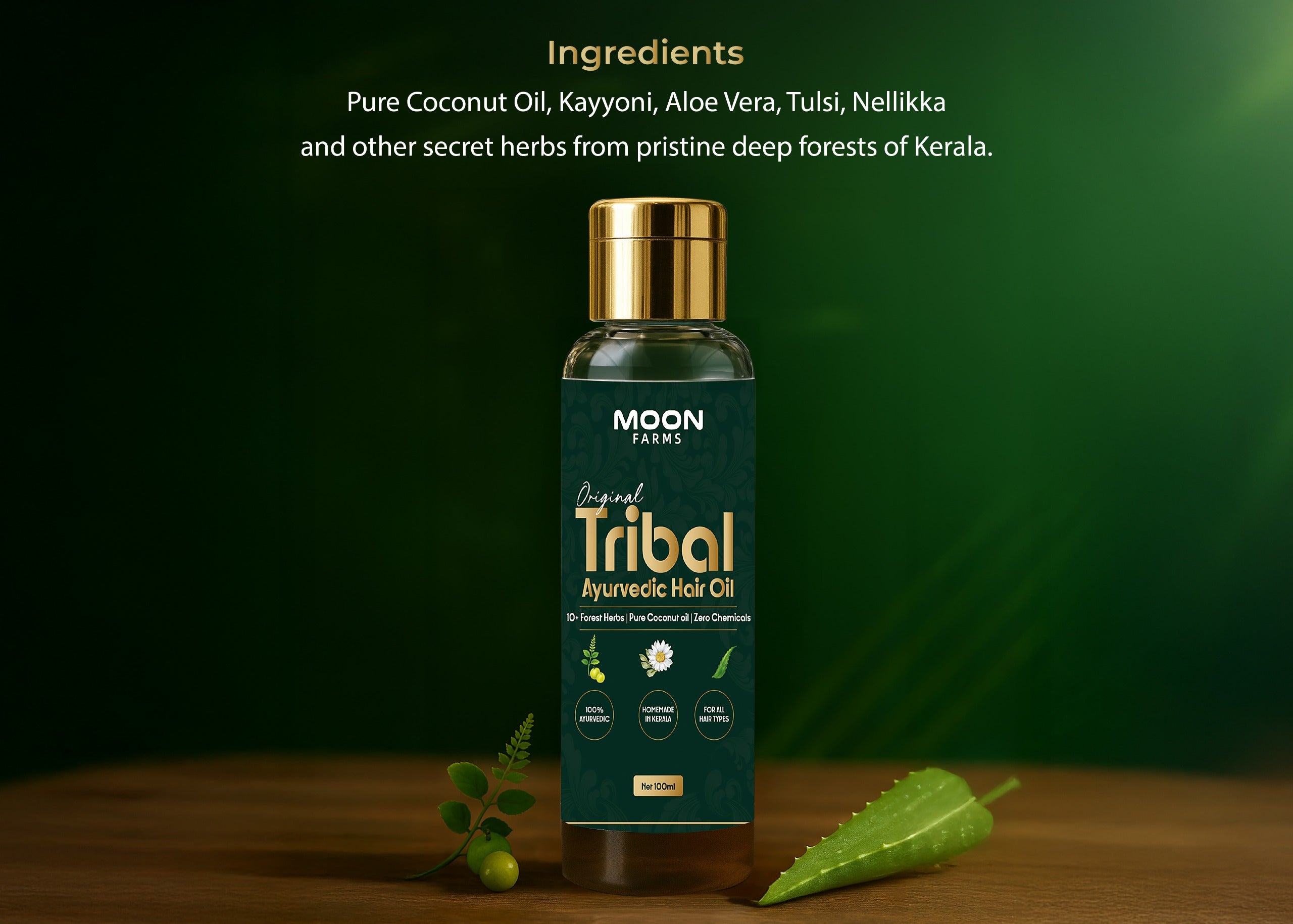 Original Tribal Ayurvedic Hair Oil - 100ml