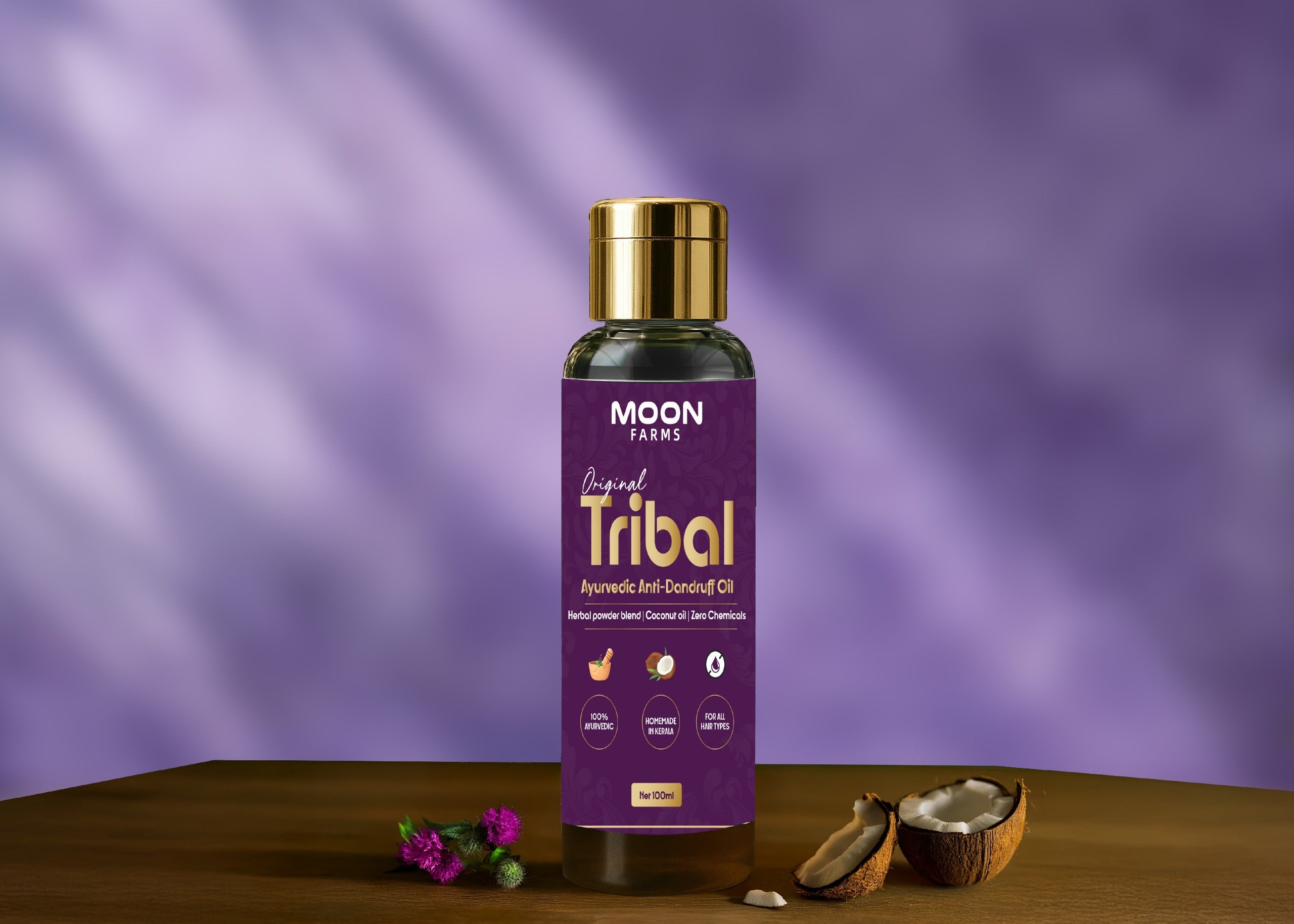 Original Tribal Ayurvedic Anti-Dandruff Oil - 100ml